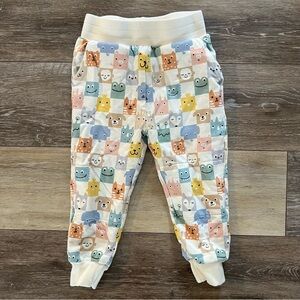 Little Sleepies 2T Multicolor Animal Print Joggers 🐻